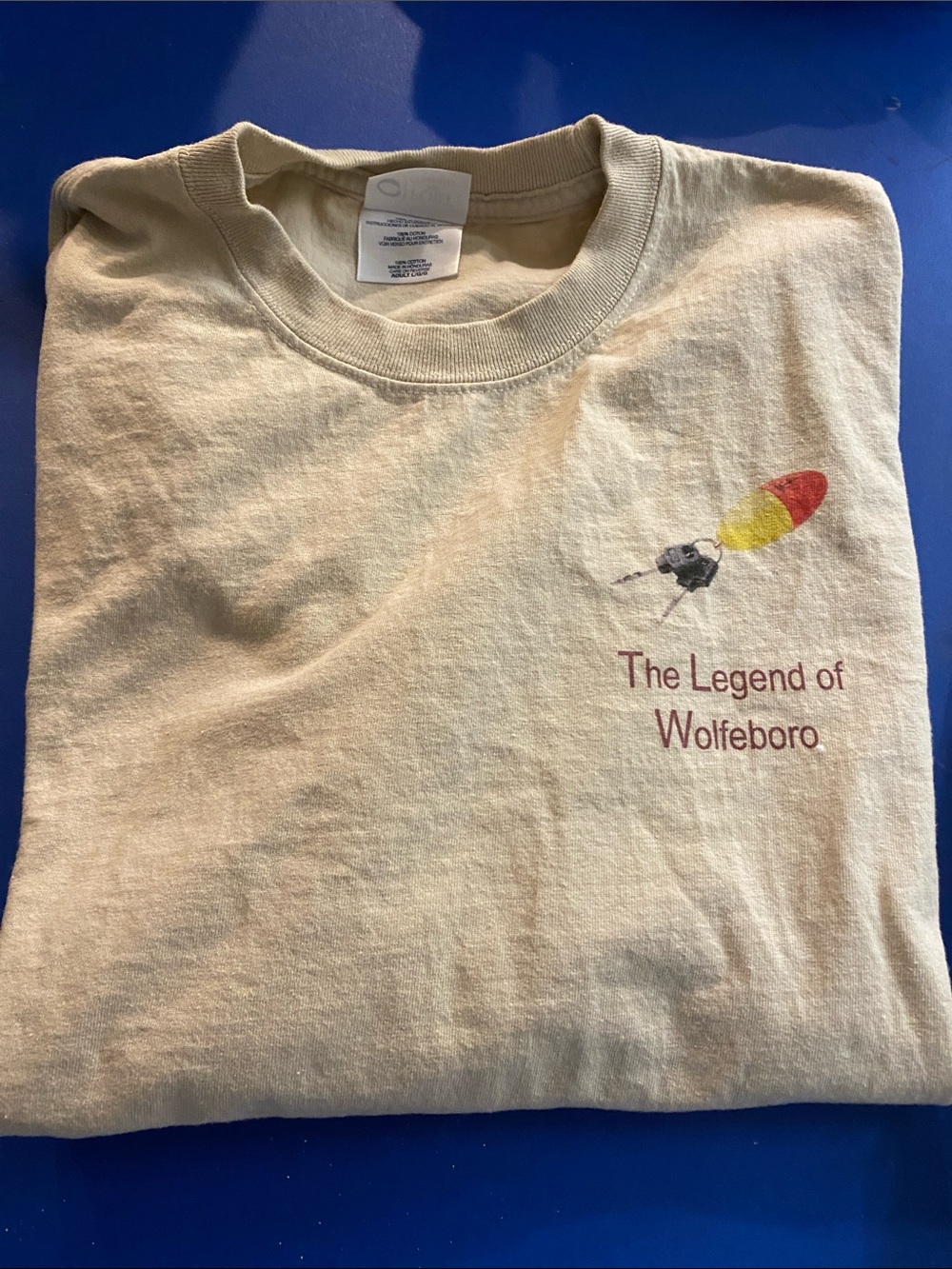The Legend of Wolfeboro Kids Graphic Tee - Cream